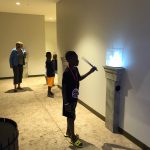 Playing MagiQuest at Great Wolf Lodge